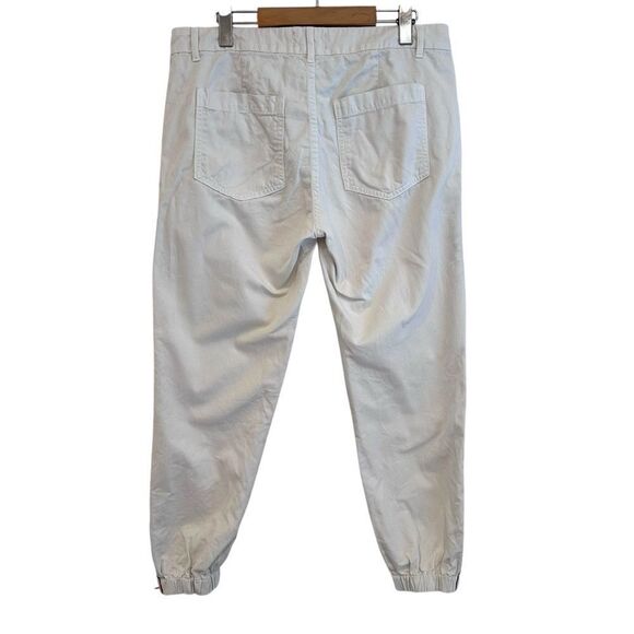 Sundry Women's Cream Denim Side Stripe Joggers Size 30 - Picture 2 of 6